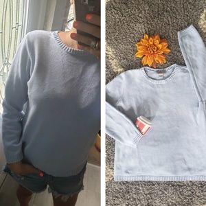 Eddie Bauer Blue Sweater